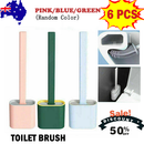 Bathroom Silicone Bristle Toilet Brush Creative Cleaning Flex Revolutionary-1