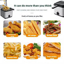 Electric Deep Fryer 2.5L French Frie Machine Oil Hot Pot Fried Chicken Grill-6
