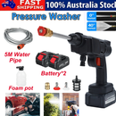 88V Cordless Electric High Pressure Washer Water Spray Gun Car Cleaner 2 Battery-1