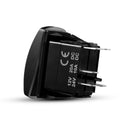 Auxbeam LED Switch+Switching Lines ON-OFF For 12V/24V Car Motorcycles Buses RVs-3