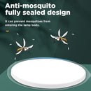 40cm black LED Ceiling Light  Round 18W / 24W Oyster Lamp Modern Cool White Light-6