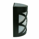 Outdoor Solar Wall Lights Door Garden Step Bright 6 LED Fence Light Path Lamp AU-2