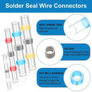 Solder Seal Sleeve Heat Shrink Butt Wire Connectors Terminals Waterproof-9