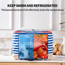 Blue Insulated Picnic Bag Thermal Cooler Portable Lunch Food Tote Carry Storage Bag-2