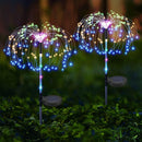 Colourful Fireworks 180 LED Fairy String Lights Starburst Solar Xmas Garden Night Lamp Hot NEW-7