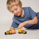 Toddler Toys Truck Carrier & 6 Mini Cars Play Set Transport Car Toy Lorry Kids-10