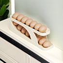 Automatic Roll-Down Double-layer Egg Dispenser Egg Storage Rack Kitchen-7
