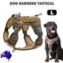 Dog Harness Tactical No Pull Adjustable Pet Military Working Training Vest L-1