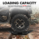 X-BULL Mini Recovery Tracks Traction Boards Sand Mud Snow 4WD 4x4 Vehicle 1 Pair Black-6