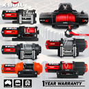 X-BULL Electric Winch 12V 5000LBS Steel Cable Wireless remote ATV UTV Boat Trailer-1