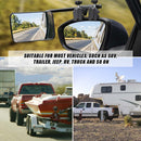 Towing Mirrors Clip on Multi Fit Clamp On Towing Caravan 4X4 Trailer 4WD 10 Pairs-7