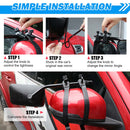 Towing Mirrors Clip on Multi Fit Clamp On Towing Caravan 4X4 Trailer 4WD 50 Pairs-3