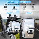 Towing Mirrors Clip on Multi Fit Clamp On Towing Caravan 4X4 Trailer 4WD 50 Pairs-5