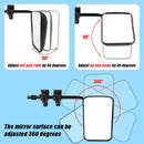 Towing Mirrors Clip on Multi Fit Clamp On Towing Caravan 4X4 Trailer 4WD 50 Pairs-10