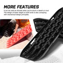 X-BULL Recovery tracks Sand tracks KIT Carry bag mounting pin Sand/Snow/Mud 10T 4WD-black Gen3.0-3