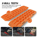 X-BULL Recovery tracks Sand tracks KIT Carry bag mounting pin Sand/Snow/Mud 10T 4WD-Orange Gen3.0-6