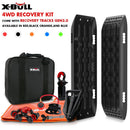 X-BULL Winch Recovery Kit 13PCS Recovery tracks /Snatch Strap Off Road 4X4-1