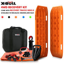X-BULL Winch Recovery Kit Recovery tracks /Snatch Strap Off Road 4WD-1