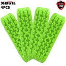 X-BULL Recovery tracks Sand tracks 2 Pairs Sand / Snow / Mud 10T 4WD Gen 3.0 - Green-1