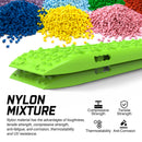 X-BULL Recovery tracks Sand tracks 2 Pairs Sand / Snow / Mud 10T 4WD Gen 3.0 - Green-3