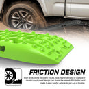 X-BULL Recovery tracks Sand tracks 2pcs Sand / Snow / Mud 10T 4WD Gen 3.0 - Green-6