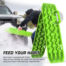 X-BULL Recovery tracks Sand tracks 2pcs Sand / Snow / Mud 10T 4WD Gen 3.0 - Green-7
