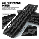 X-BULL Recovery Tracks Sand Track Mud Snow 2 pairs Gen 2.0 Accessory 4WD 4X4 - Black-7