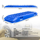 X-BULL Recovery tracks Sand tracks 2 pairs Sand / Snow / Mud 10T 4WD Gen 2.0 - blue-8