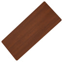 Fortia 120 x 60cm Desktop for Height Adjustable Electric Standing Desk, Walnut Style-1