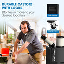 POLYCOOL 6.5kW Portable Industrial Spot Cooler, with Triple Cooling Ducts, 15A Plug-5