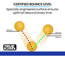 Proflex Table Tennis Table, with 4 Player Ping Pong Paddle and Pingpong Ball Pack-8