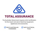 EuroChef 80L Oven Fan Forced Wall Built in Electric Stainless Steel-13