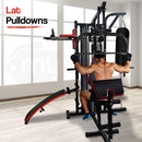 PROFLEX Home Gym Exercise Machine Fitness Equipment Weight Bench Press Set 100lbs-7