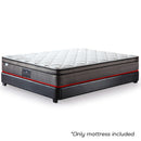 Kingston Slumber Mattress QUEEN Size Bed Euro Top Pocket Spring Bedding Firm Foam 33CM-2
