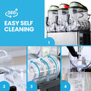 POLYCOOL 36L Slushie Machine Granita Commercial Slush Slurpee Maker Slushy Juice-10