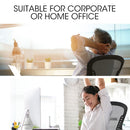 FORTIA Ergonomic Office Desk Chair, Coolmesh Fabric, Adjustable Recline, Black Mesh/Black Frame-10