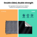 RED TRACK 3x3m Ultra Compact Folding Gazebo, Walls, Carry bag, Portable Outdoor Popup Marquee for Camping Beach, Black-5