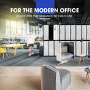 Fortia 6 Door Metal Storage Cabinet Lockers for Gym Office - Black and Grey-4