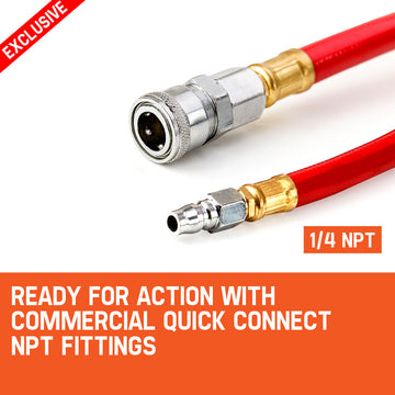 UNIMAC 10m Retractable Air Hose Reel Compressor Wall Mounted Auto Rewind - 0