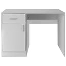 EKKIO Office Computer Desk with 1 Drawer (White)-1