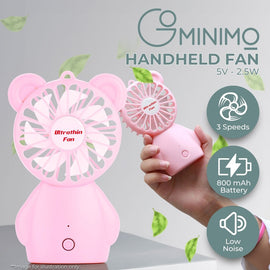 GOMINIMO HandHeld Fan (Pink) - 0