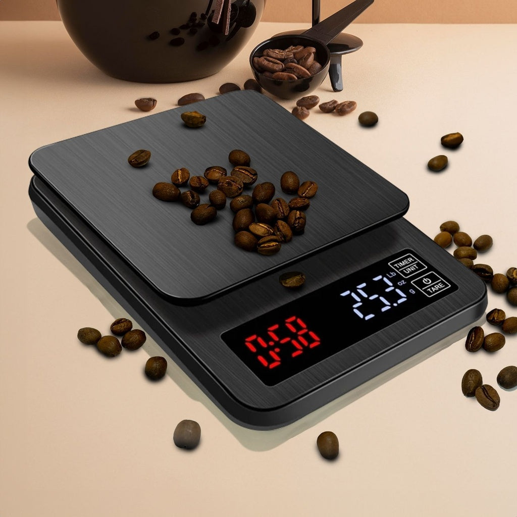 Miraklass 5kg Electronic Digital LCD Kitchen Coffee Weighing Scale