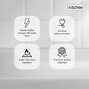 Kitchee 1.7L Glass Electric Kettle LED Light Cordless 360 Water Boiling Jug-8
