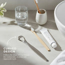 Orku Stainless Steel Tongue Scraper - Oral Hygiene Cleaner Silver-6