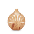 Essential Oil USB Aroma Diffuser - 180ml LED Light Wood Mist Humidifier-1