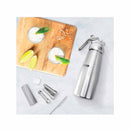 Cream Whipper Dispenser 250ml - Aluminium Canister and Decorating Nozzles-5