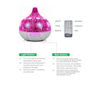 400ml Essential Oil Aroma Diffuser and Remote - 3D Glass Aromatherapy Humidifier-3
