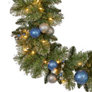 Christabelle 274cm Blue Collection Multicolour Pre-Lit Christmas Garland-7