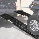 Rigg 2x Aluminium ATV Loading Ramp Foldable - Black-8
