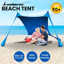 Wallaroo Beach Tent Canopy Sunshade 2m X 2m - Blue-10